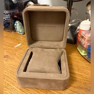 David Yurman Velvet Jewelry Box